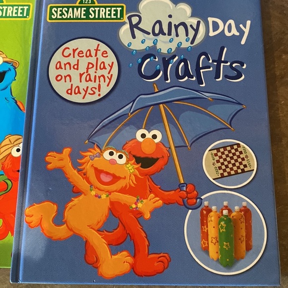 Sesame Street kids craft books set, including 3 books - Picture 3 of 10